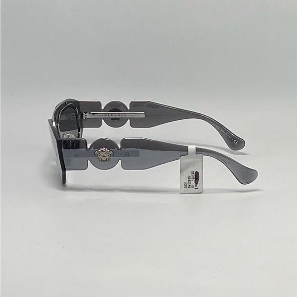 Versace Men's Medusa-Logo Oval Sunglasses - Picture 3 of 14